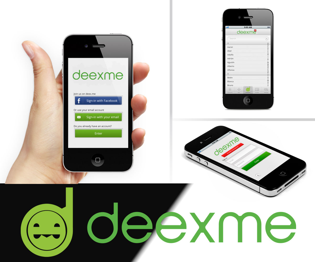 Logo Design by Juan de Cercado for Deexme Apps | Design #1953244