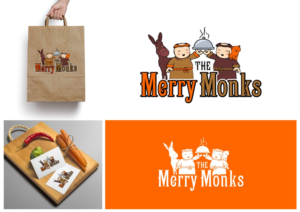 Logo Design by Amduat Design for The Merry Monks | Design: #7715496