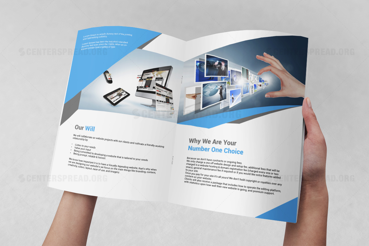 Brochure Design by CENTERSPREAD for Superb Solutions Group | Design #7867099