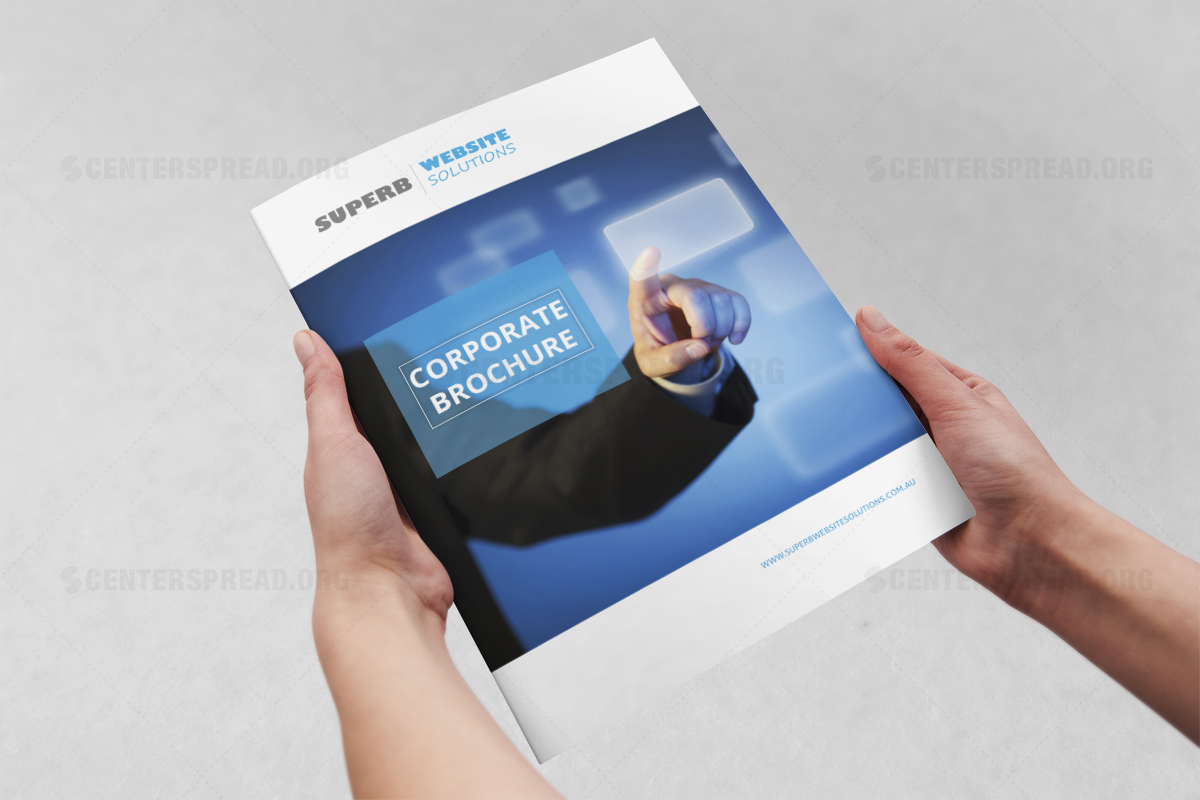 Diseño de Brochure por CENTERSPREAD para Superb Solutions Group | Diseño #7867132