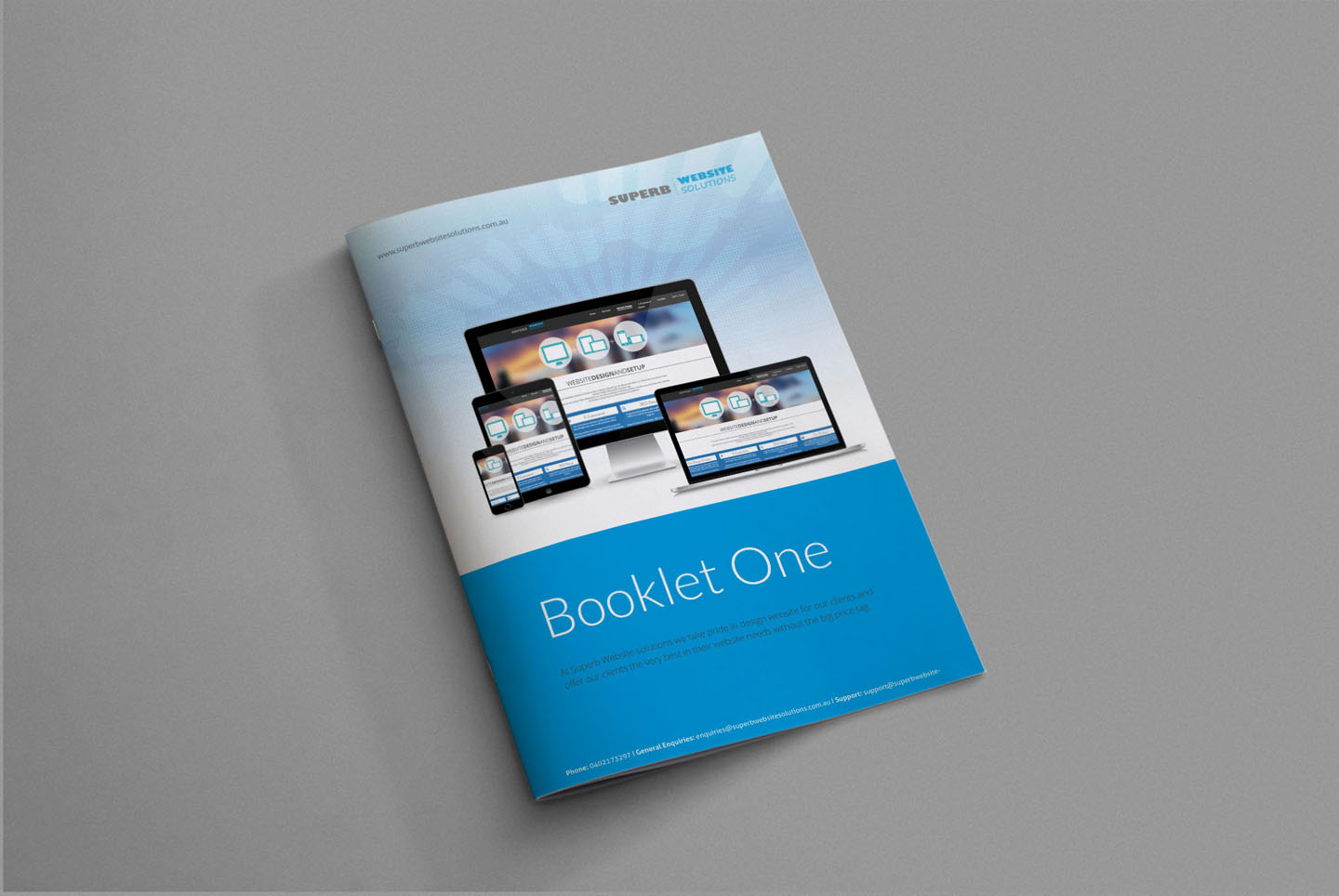 Brochure Design by iTech Graphics for Superb Solutions Group | Design #7870632