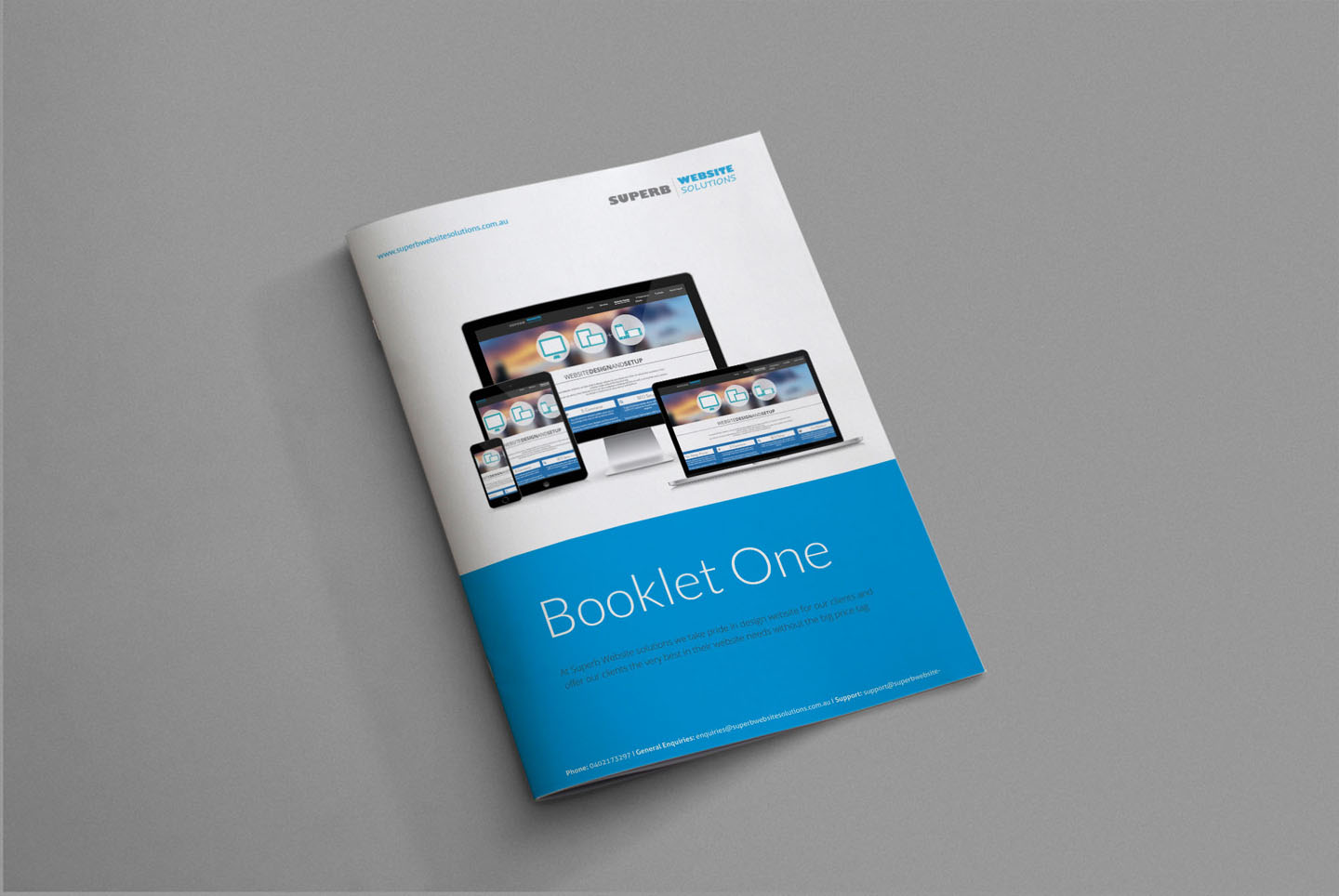 Brochure Design by iTech Graphics for Superb Solutions Group | Design #7870635