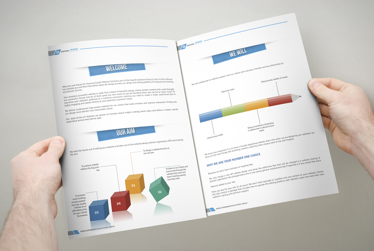Diseño de Brochure por iTech Graphics para Superb Solutions Group | Diseño #7873937
