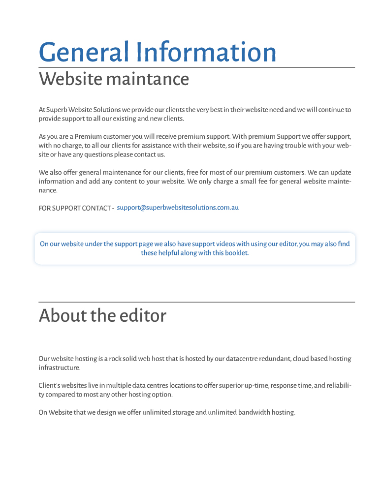 Design de Brochure par betablocker pour Superb Solutions Group | Design #7857819