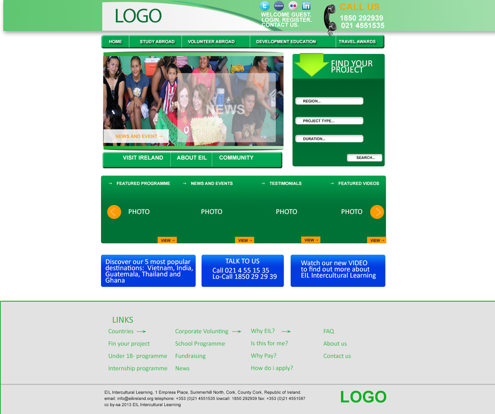 Photoshop Design by Esperance- for EIL Ireland | Design #1928959