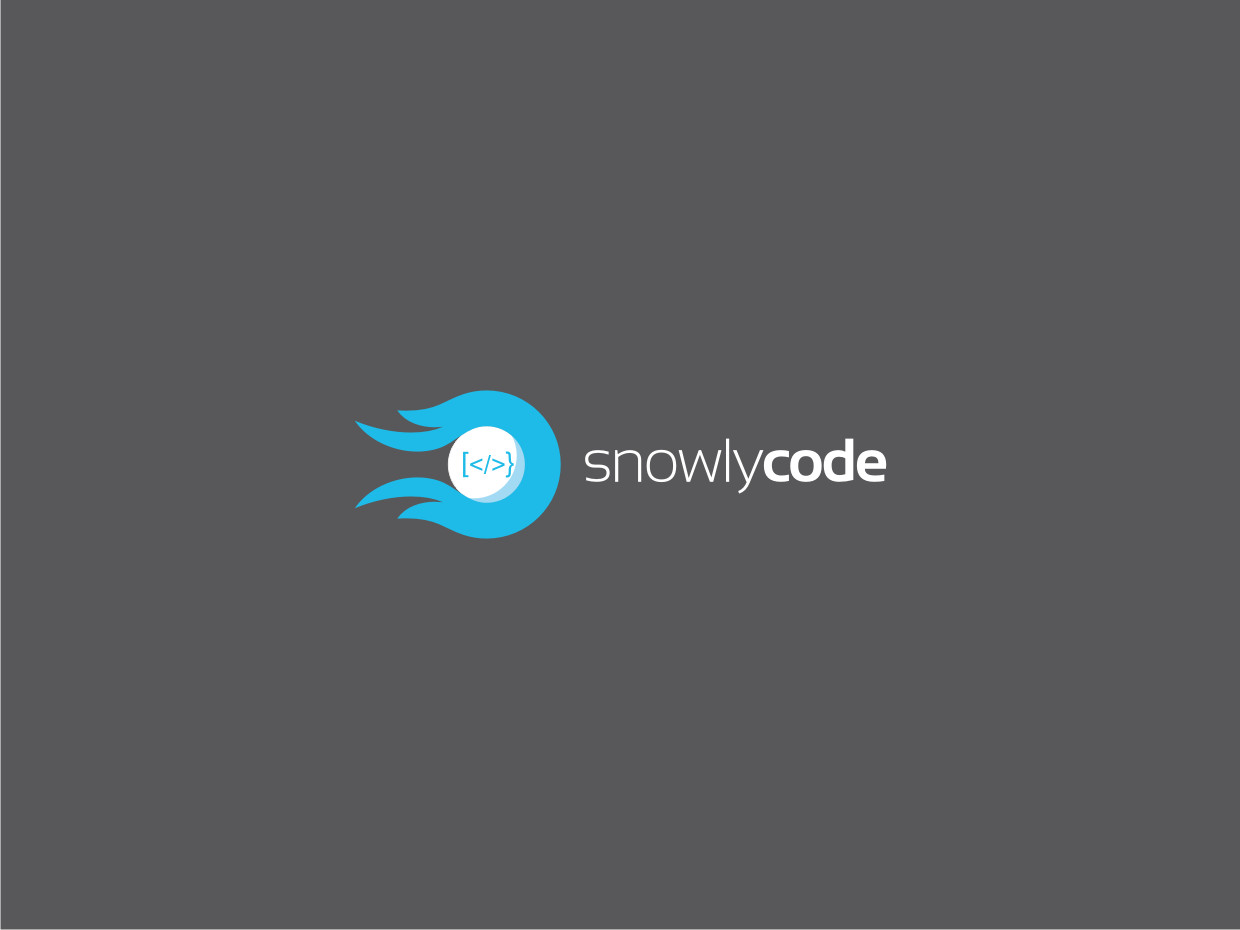 Diseño de Logo por Atvento Graphics para SnowlyCode, s.r.o. | Diseño #7864541