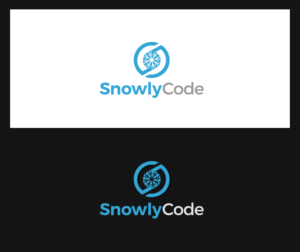 SnowlyCode | Logo Design by Grapflix 2022