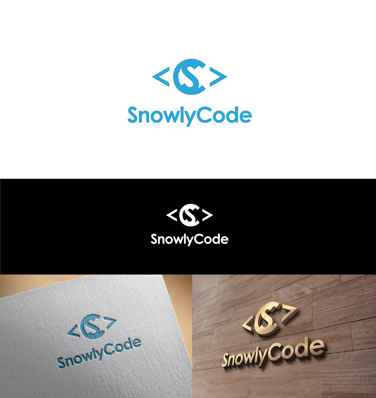 Logo Design by Ves-Boycheva for SnowlyCode, s.r.o. | Design #8431026