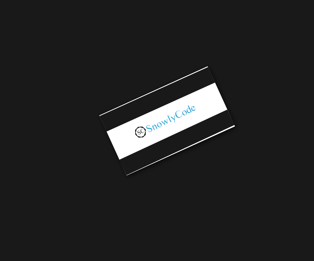 Logo Design by Sanjupal for SnowlyCode, s.r.o. | Design #7830719