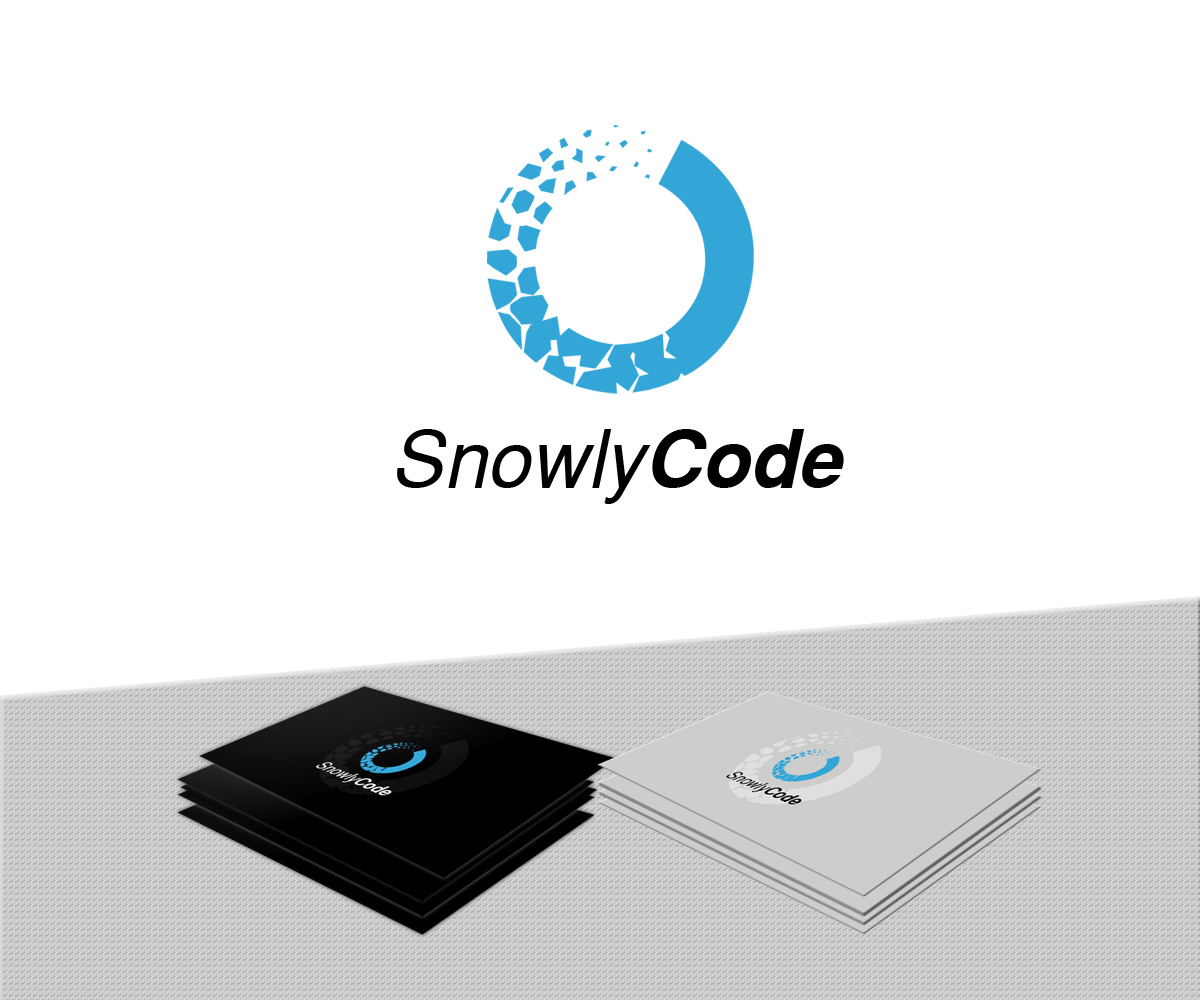 Logo Design by polj designs for SnowlyCode, s.r.o. | Design #8158489