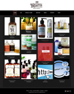 Web Design by Creations Box 2015 for LAboratorio de formulaciones avanzadas sl | Design: #7750014