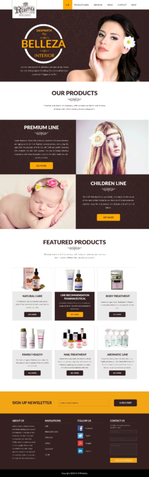 Web Design par Faisal 333 pour LAboratorio de formulaciones avanzadas sl | Design #7742633