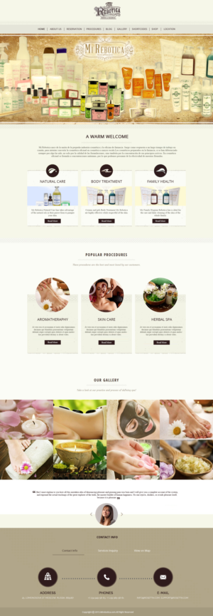 Web Design by BitsNDigits for LAboratorio de formulaciones avanzadas sl | Design: #7734492