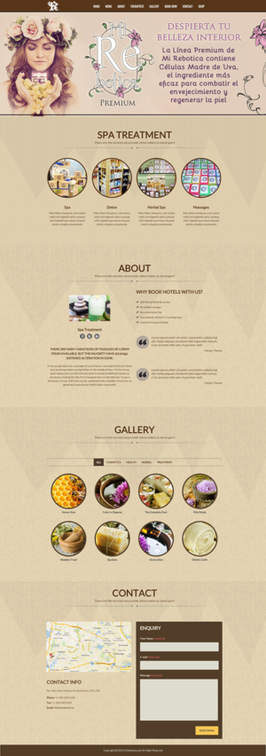 Web Design by BitsNDigits for LAboratorio de formulaciones avanzadas sl | Design: #7734494