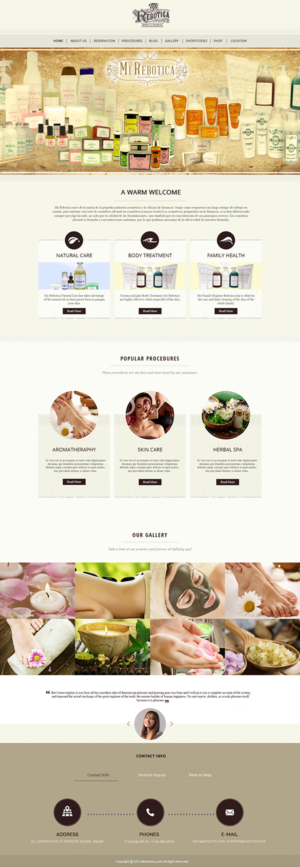 Web Design by BitsNDigits for LAboratorio de formulaciones avanzadas sl | Design: #7734495