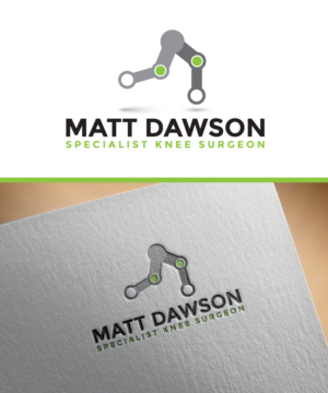 Matt Dawson.  Specialist Knee Surgeon  | Logo Design by Giuro