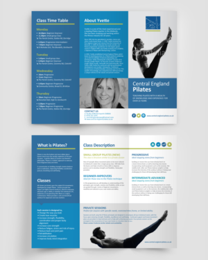 Pilates business needs a face list flyer | Flyer-Design von  maria.design
