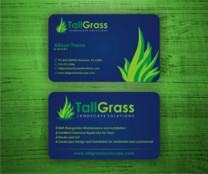 Business Card Design by T I K H E - L M W for this project | Design: #7779405
