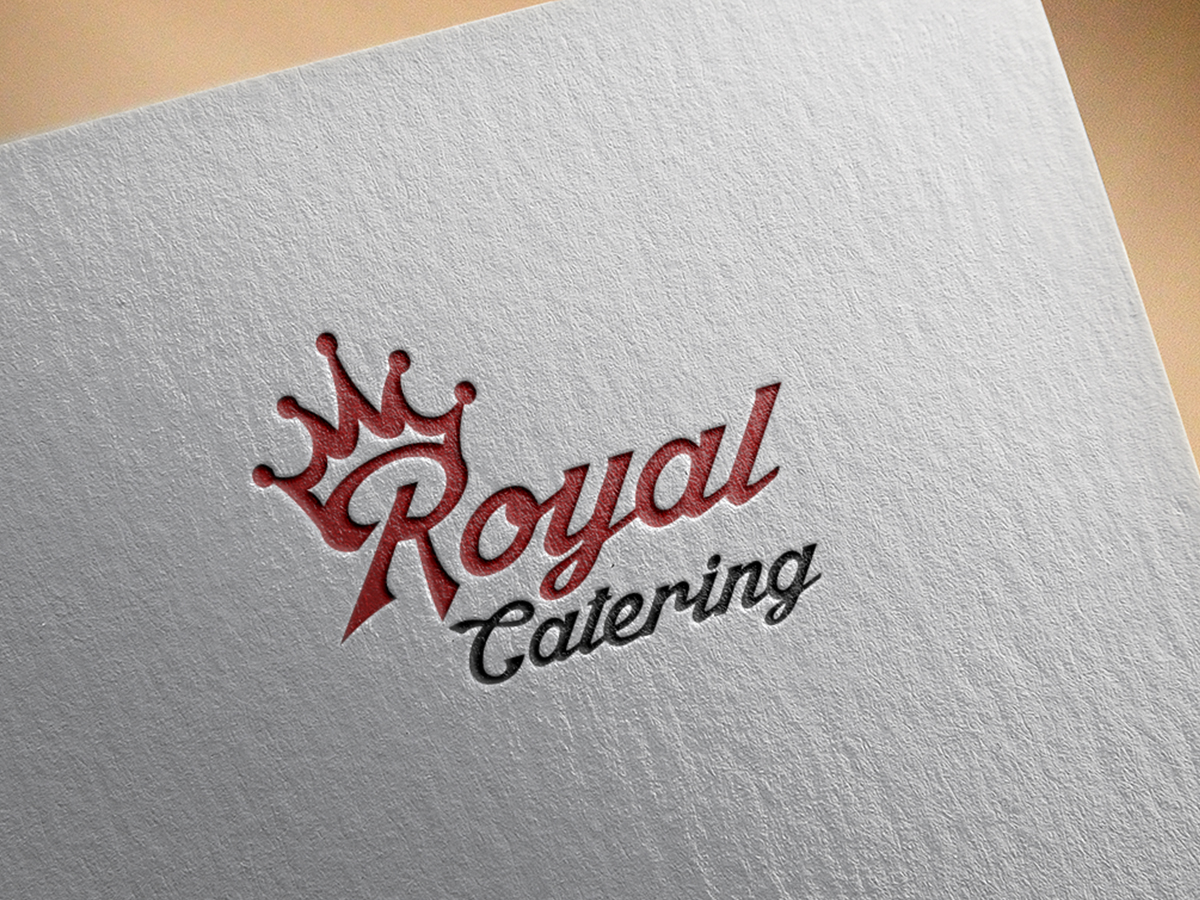 Professional, Upmarket, Catering Logo Design for Royal Catering by ...