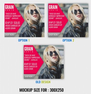 Web Design by JustACreative1 for Grain Audio LLC | Design: #7810233