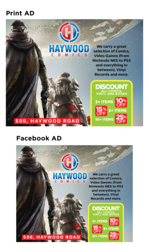 Advertisement Design by KabhTech Studio for Haywood Games LLC | Design: #7740122