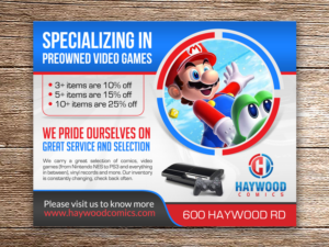 Advertisement Design by debdesign for Haywood Games LLC | Design: #7724582