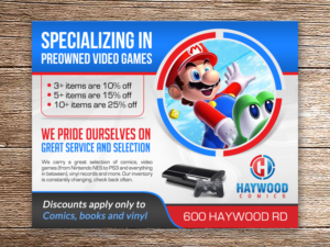 Advertisement Design by debdesign for Haywood Games LLC | Design: #7736283