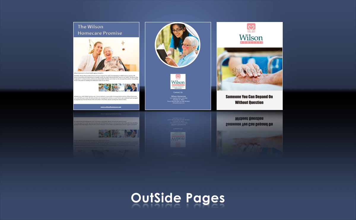Brochure Design by Pranab S. for Wilson Care Group | Design #1951949