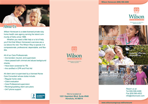 Brochure Design by Joyce Zhu