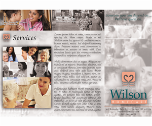 Brochure Design by Visual Violet for Wilson Care Group | Design: #1912514