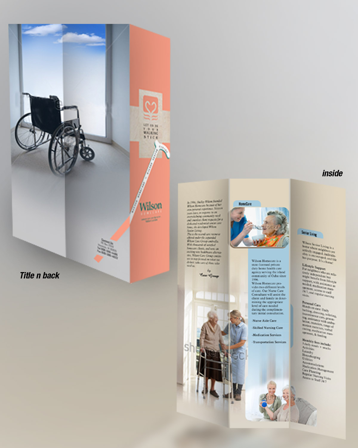 Brochure Design by KAS for Wilson Care Group | Design #1914872