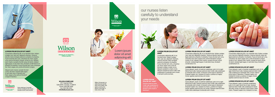 Brochure Design by Jasmine for Wilson Care Group | Design #1923656