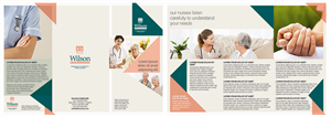 Diseño de Brochure por Jasmine para Wilson Care Group | Diseño #1923656