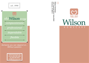 Brochure Design by ChrisC for Wilson Care Group | Design: #1941455