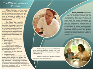 Brochure Design by SHdesignworx for Wilson Care Group | Design: #2062384