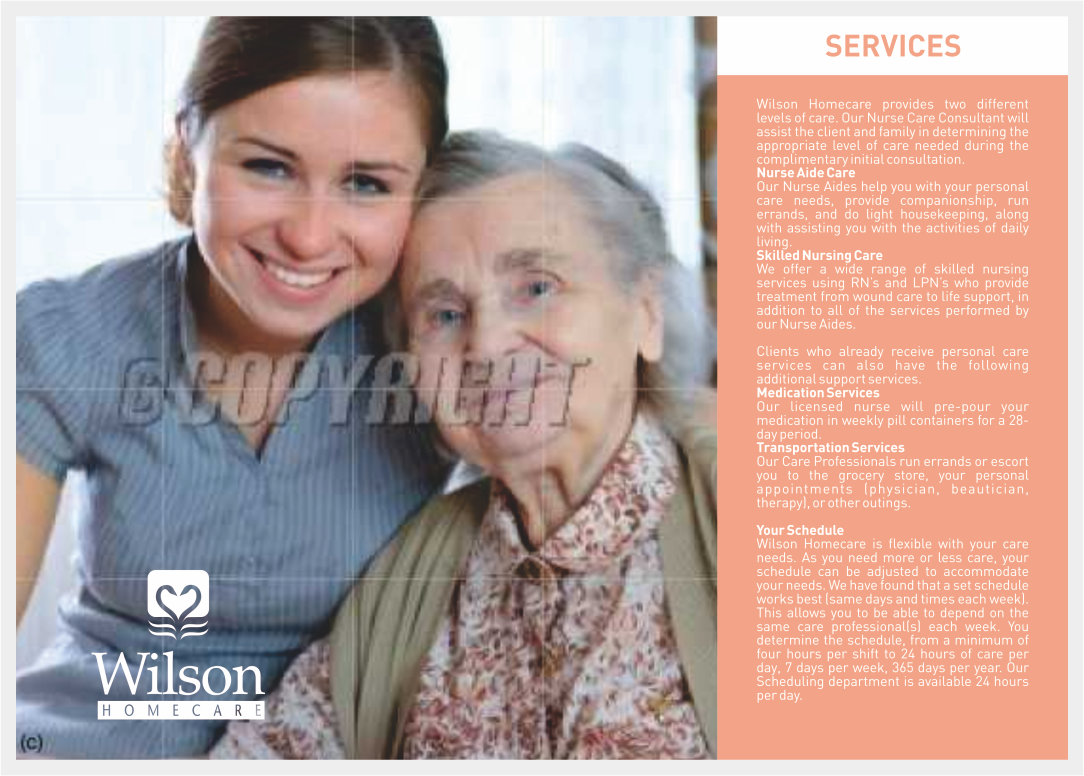 Brochure Design by barinix for Wilson Care Group | Design #2041233