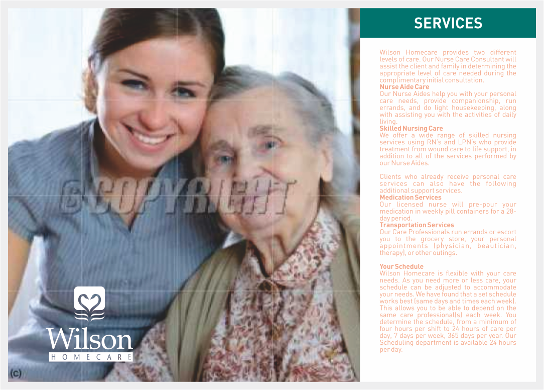 Brochure Design by barinix for Wilson Care Group | Design #2041311