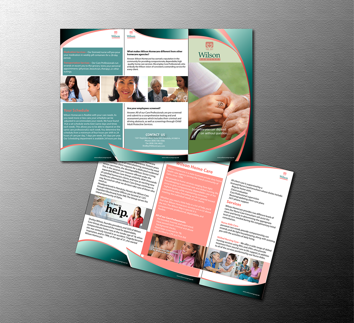 Brochure Design by nafizrahat for Wilson Care Group | Design #1967422