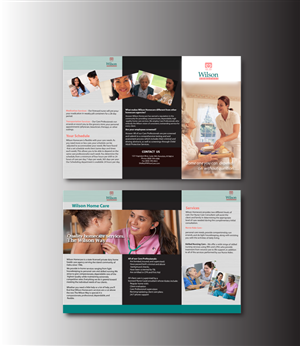 Diseño de Brochure por nafizrahat para Wilson Care Group | Diseño #2097176
