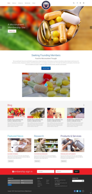 Web Design by pb for this project | Design: #7726916