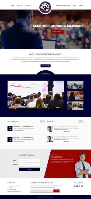 Web Design by pb for this project | Design: #7738439