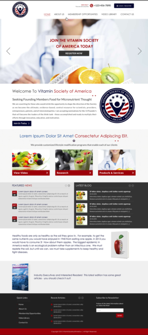 Web Design by Sbss for this project | Design: #7746999