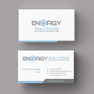 Visitenkarten-Design von INDIAN_Ashok für Energy solutions electrical  | Design: #7721592
