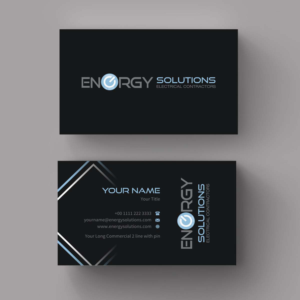 Visitenkarten-Design von INDIAN_Ashok für Energy solutions electrical  | Design: #7721593