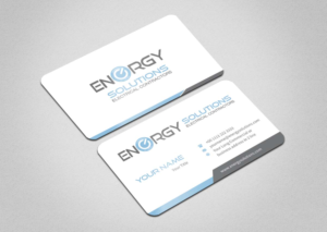 Business Card Design by INDIAN_Ashok for Energy solutions electrical  | Design: #7721618