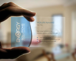 Business Card Design by INDIAN_Ashok for Energy solutions electrical  | Design: #7721627