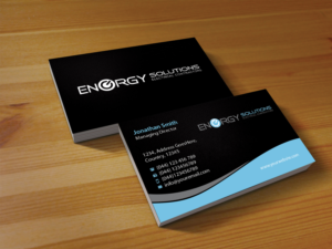Business Card Design by Creations Box 2015 for Energy solutions electrical  | Design: #7736729