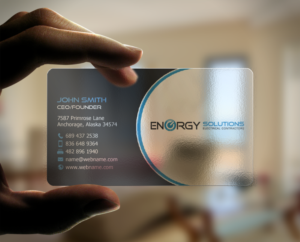 Business Card Design by chandrayaan.creative for Energy solutions electrical  | Design: #7725555