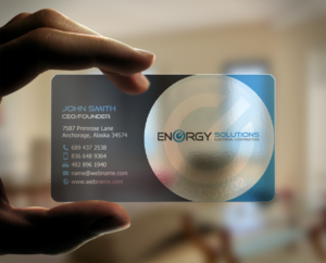 Business Card Design by chandrayaan.creative for Energy solutions electrical  | Design: #7725556