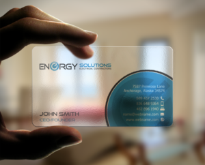 Business Card Design by chandrayaan.creative for Energy solutions electrical  | Design: #7725557
